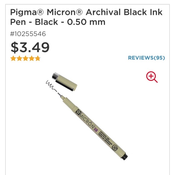 Micron Fine Tip and Brush Tip Markers - Picture 4 of 4